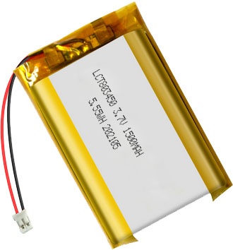 LCT803450 3.7V 1500mAh Lipo Battery